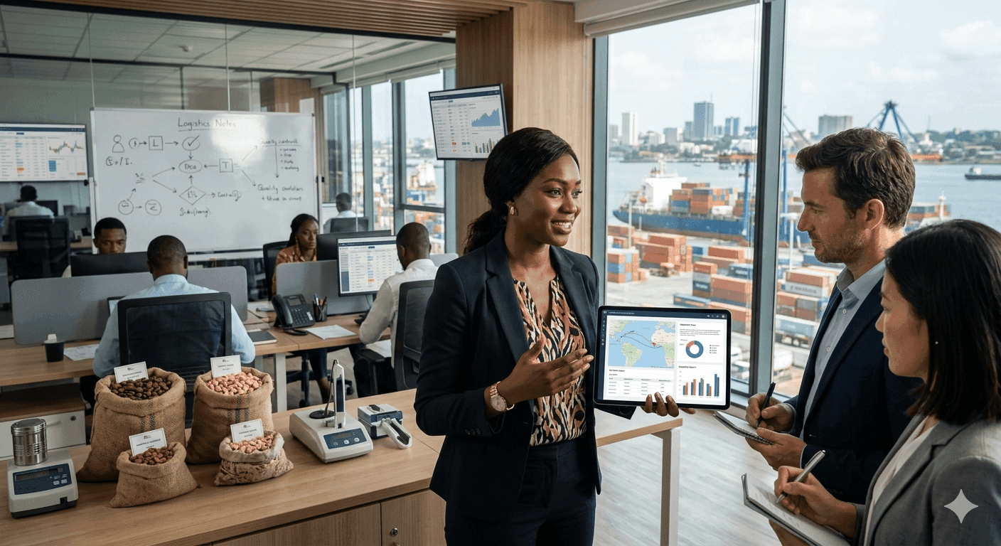 Une présence terrain au service du commerce international.
